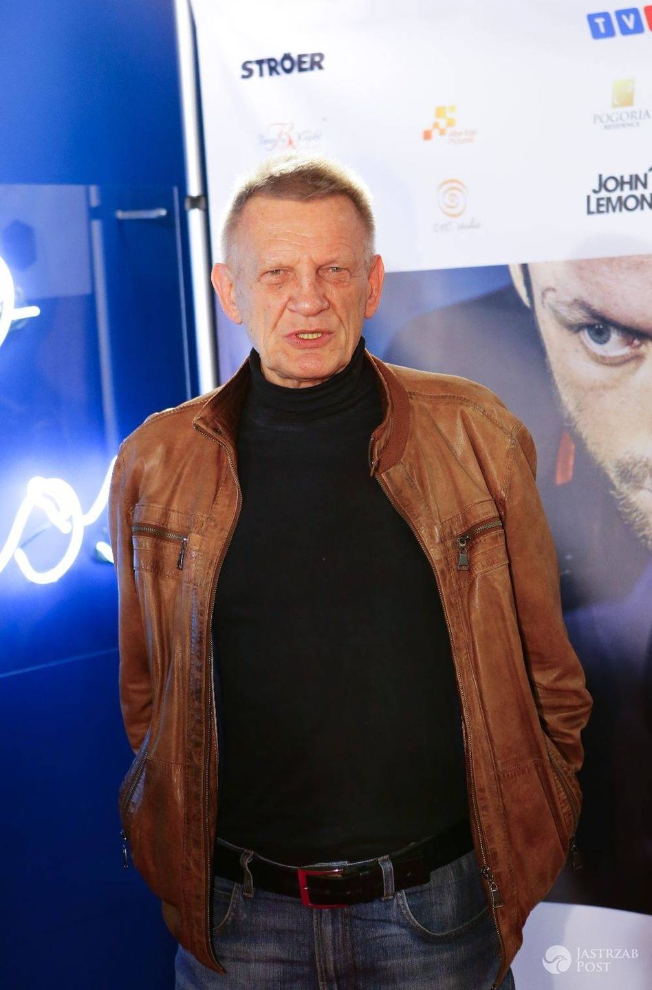 Bronisław Cieślak - premiera filmu Gejsza