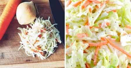 Genialny przepis na surówkę colesław. Smakuje o niebo lepiej niż jej fast-foodowa wersja