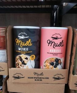 Bokserki i figi, muesli czarne i różowe – gdzie jest granica podziału na produkty męskie i żeńskie