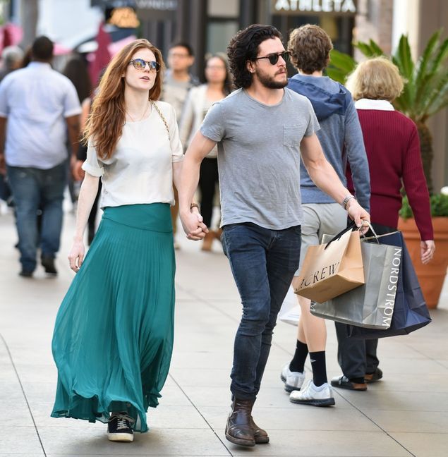 kit harington,rose leslie 