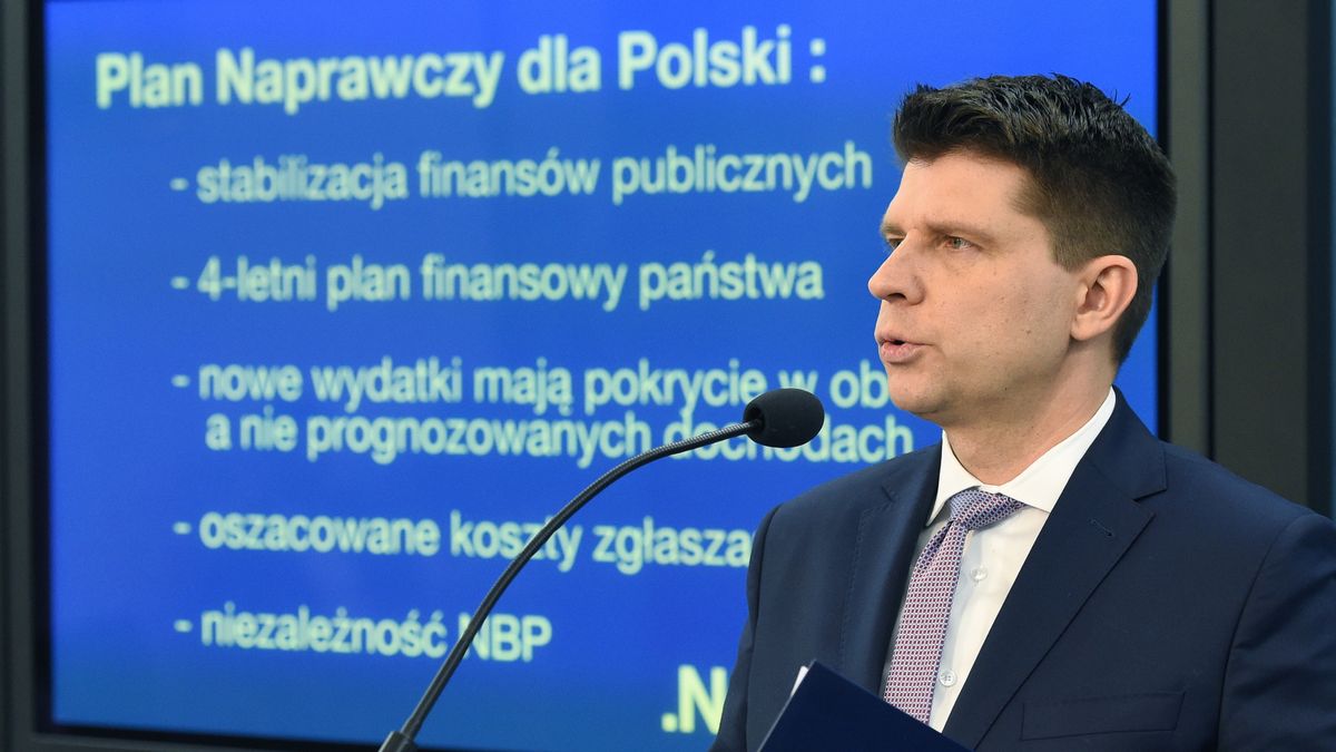 Ryszard Petru, lider Nowoczesnej.