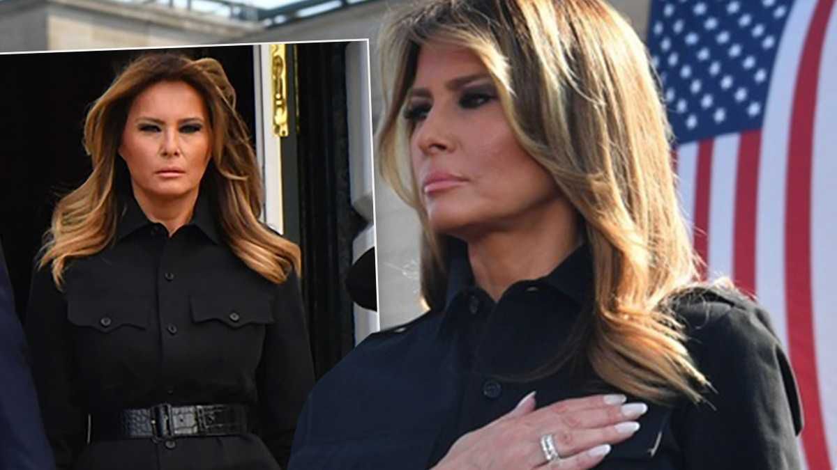 Melania Trump -  stylizacja 11 września