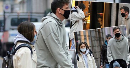Marina i Wojtek Szczęśni z synkiem przyłapani przez paparazzi na ulicach Mediolanu. Wokalistka skomentowała