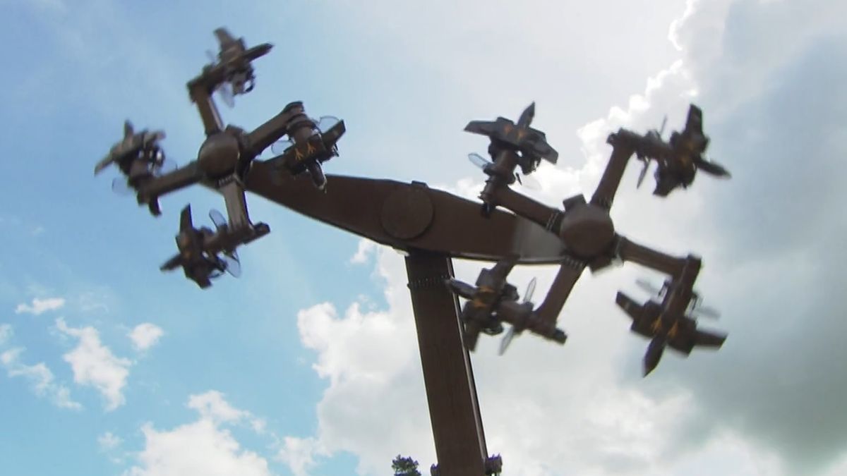 niemcy swastyki wesołe miasteczko