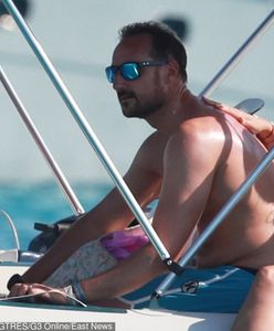 Księżna Mette-Marit i książę Haakon przyłapani na wakacjach
