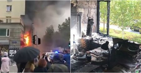 Warszawa. Ogromny pożar, spore zniszczenia w redakcji. Trwa zbiórka na pomoc Press