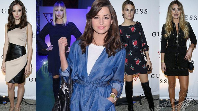 Gwiazdy na pokazie Guess 2015