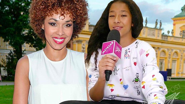 Omenaa Mensah dla Mustache.pl z córką Vanessą