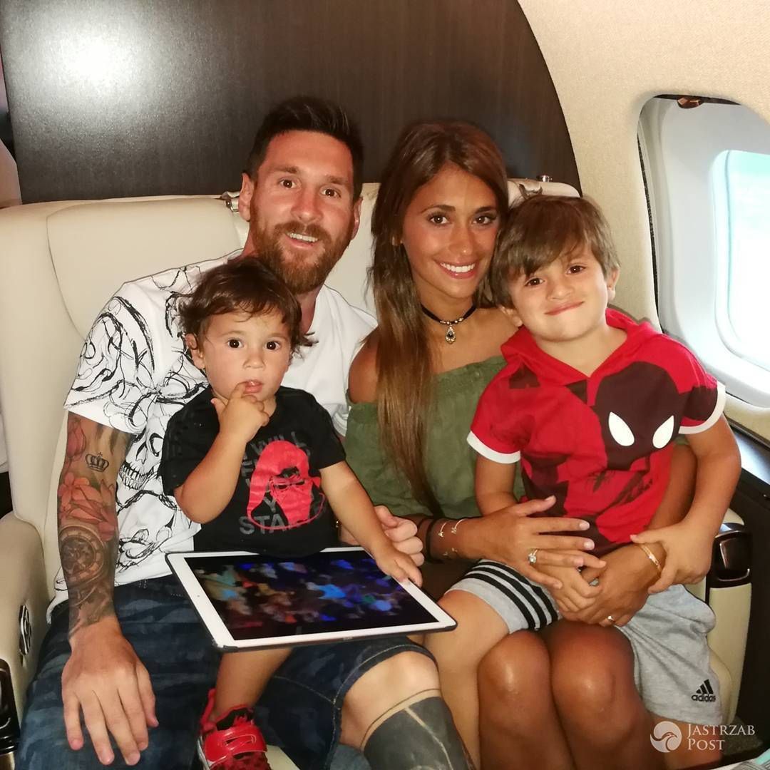 Leo Messi z rodziną na wakacjach po ślubie