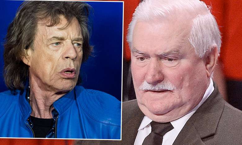 Lech Wałęsa, The Rolling Stones koncert