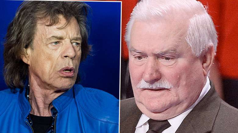 Lech Wałęsa, The Rolling Stones koncert