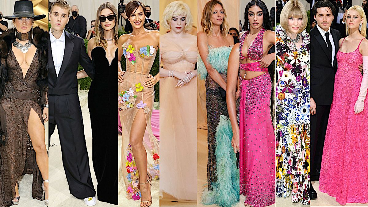 MET Gala 2021. Gwiazdy oszołomiły kreacjami: J.Lo, Billie Eilish, Justin Bieber, Anja Rubik, Irina Shayk