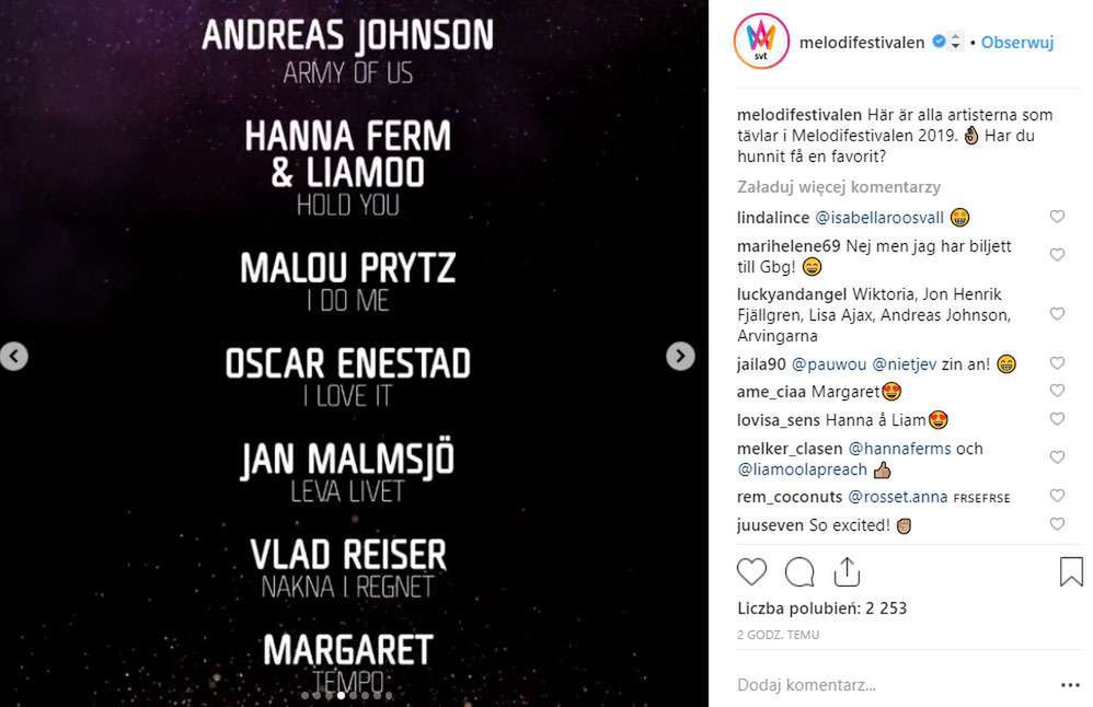 Margaret weźmie udział w Melodifestivalen 2018