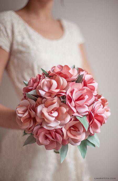 Paper Rose Bouquet