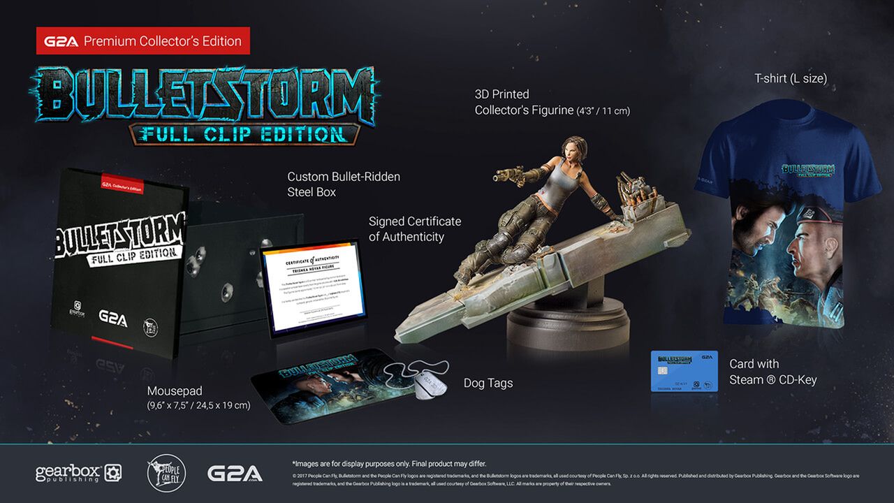 G2A przygotowuje edycję kolekcjonerską Bulletstorma. Gracze się buntują