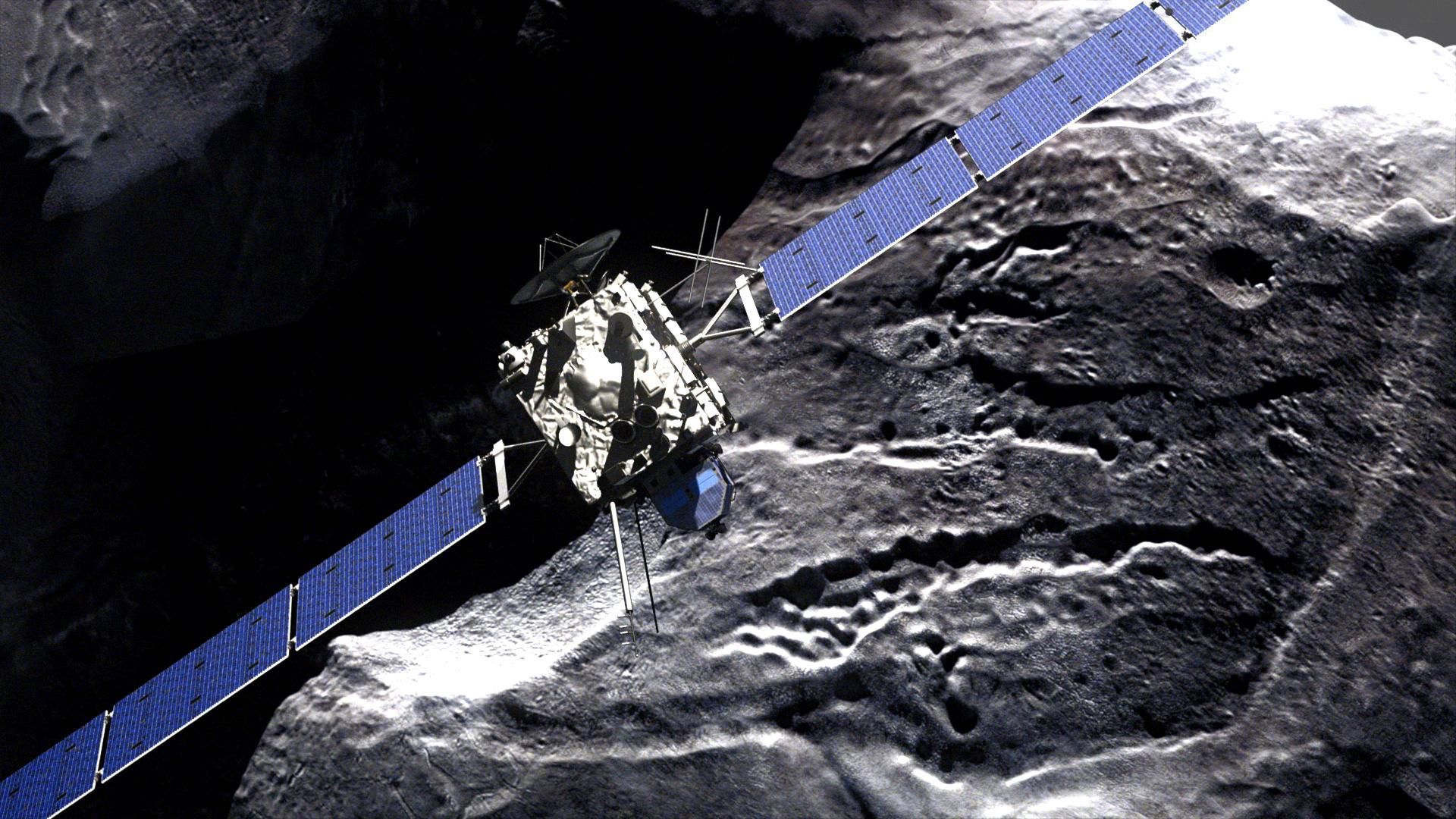 Europejska sonda rozbije się o kometę. I to celowo