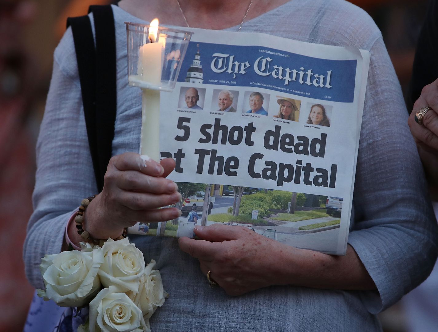 Policja opublikowała fragmenty listu, który wysłał do redakcji "Capital Gazette" sprawca masakry Jarrod Ramos