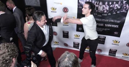David Arquette spoliczkowany na czerwonym dywanie