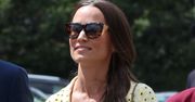 Pippa Middleton z Jamesem Matthewsem na Wimbledonie. Założyła ryzykowną sukienkę