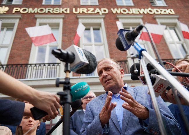 Schetyna chwali działania marszałka Mieczysława Struka, członka PO