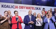 Wyniki wyborów 2019 (exit poll). Grzegorz Schetyna i Małgorzata Kidawa-Błońska o wynikach. "Nie będzie Budapesztu w Warszawie"