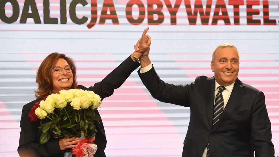 Grzegorz Schetyna w przypadku wygranych wyborów wskazał Małgorzatę Kidawę-Błońską jako kandydata na premiera