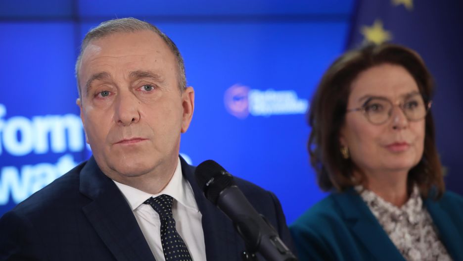Grzegorz Schetyna i Małgorzata Kidawa-Błońska