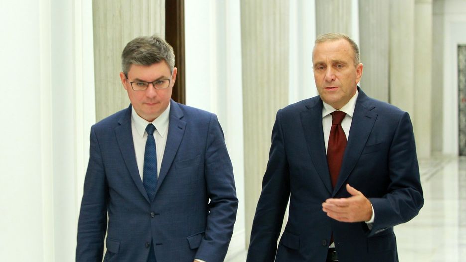 Jan Grabiec i Grzegorz Schetyna