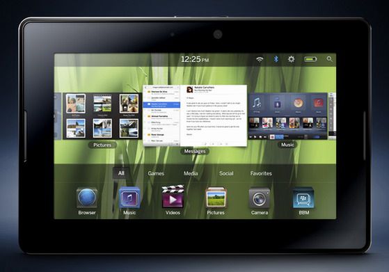 Tablet BlackBerry to PlayBook