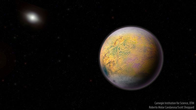 "Goblin" to nowy obiekt w Układzie Słonecznym. Jest niewielką planetą karłowatą