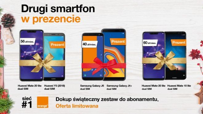 Smartfon w prezencie na święta