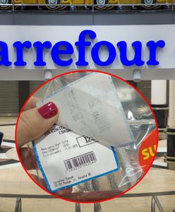 Carrefour nakleja jedną etykietę na drugą. "Pracownik popełnił błąd"