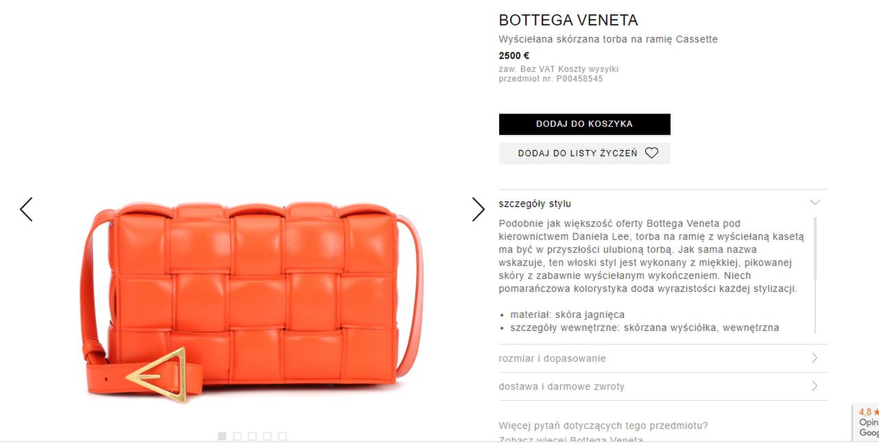 Torebka Bottega Veneta