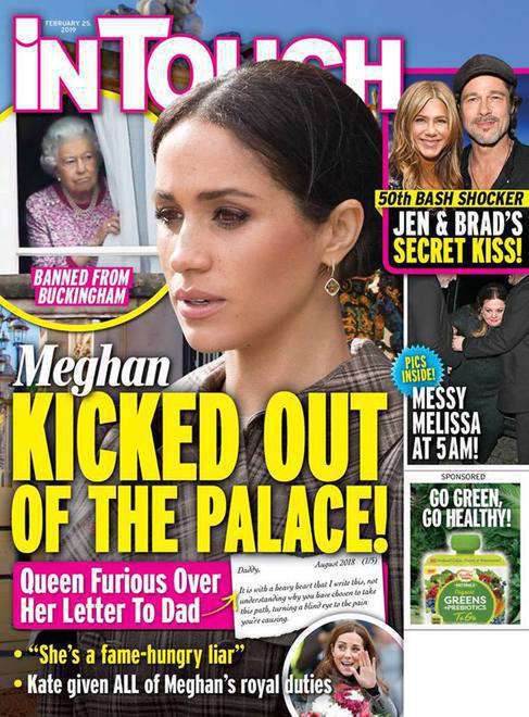 Meghan Markle wyrzucona z pałacu