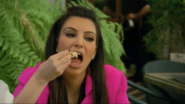 Kim Kardashian jest na detoksie. Może jeść frytki