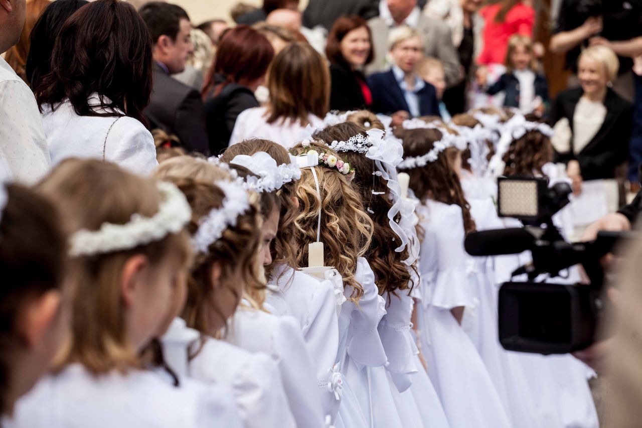 "Nie posłałam dziecka do komunii. Wzięłam je na manifestację"