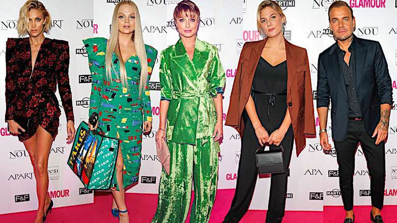 Kobieta Roku Glamour 2018 kreacje wyniki