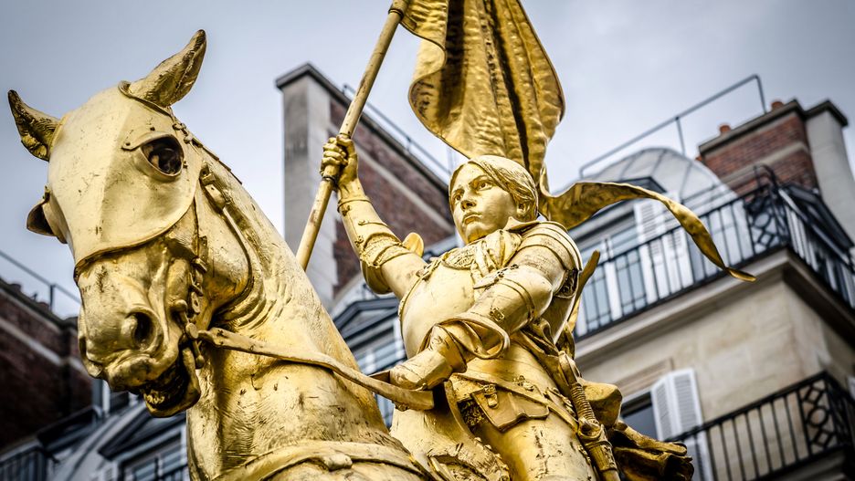 Mathilde zagra Joannę d'Arc podczas 589. obchodów fete joannique.