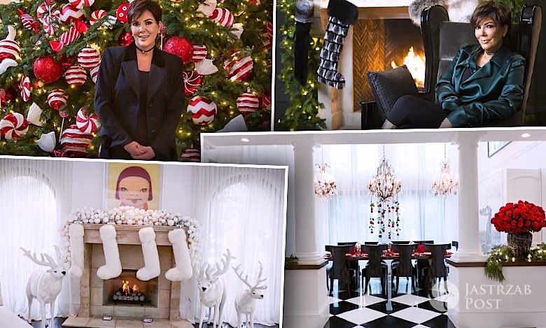 Kris Jenner dom na święta