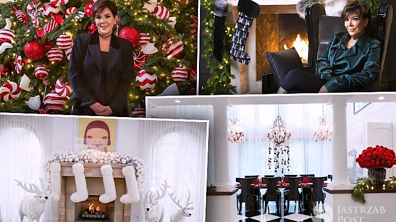 Kris Jenner dom na święta