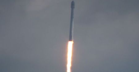 Start rakiety SpaceX Falcon