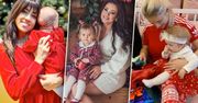 Gwiazdy chwalą się dziećmi w świątecznych ubrankach. Rewia mody przed Bożym Narodzeniem