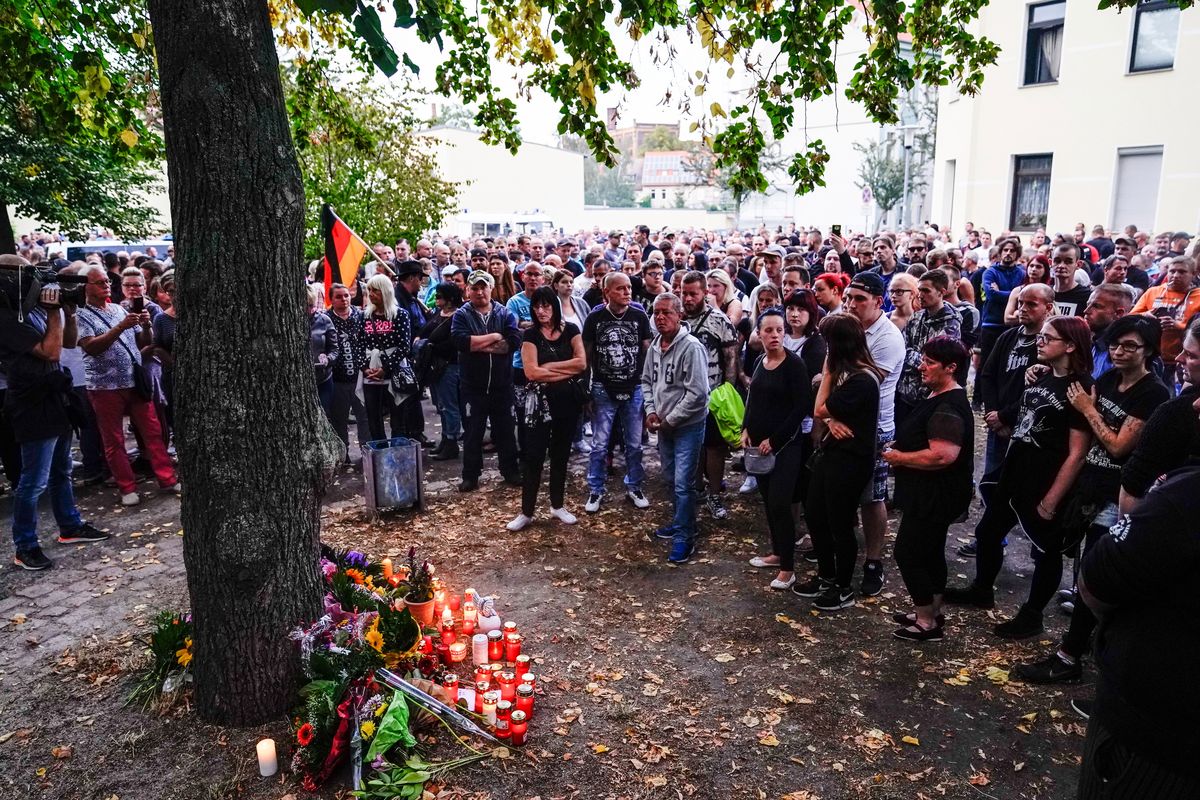 Zabójstwo młodego Niemca. 2,5 tys. osób na demonstracji w Koethen