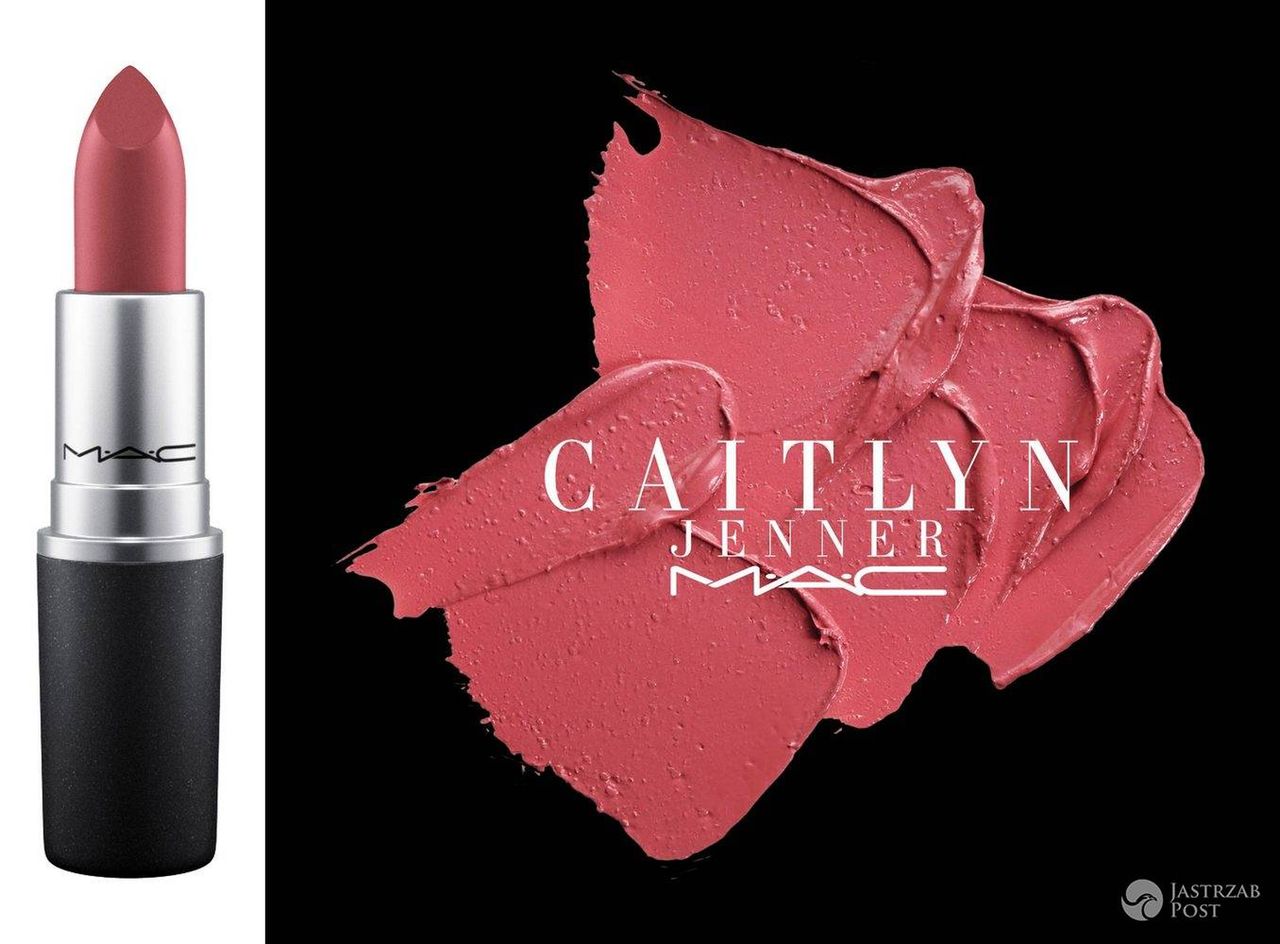 Szminka do ust (odcień nazwany "Finally Free") Caitlyn Jenner dla M.A.C Cosmetics