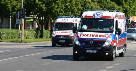 Wypadek pod Turkiem. Korek na autostradzie A4