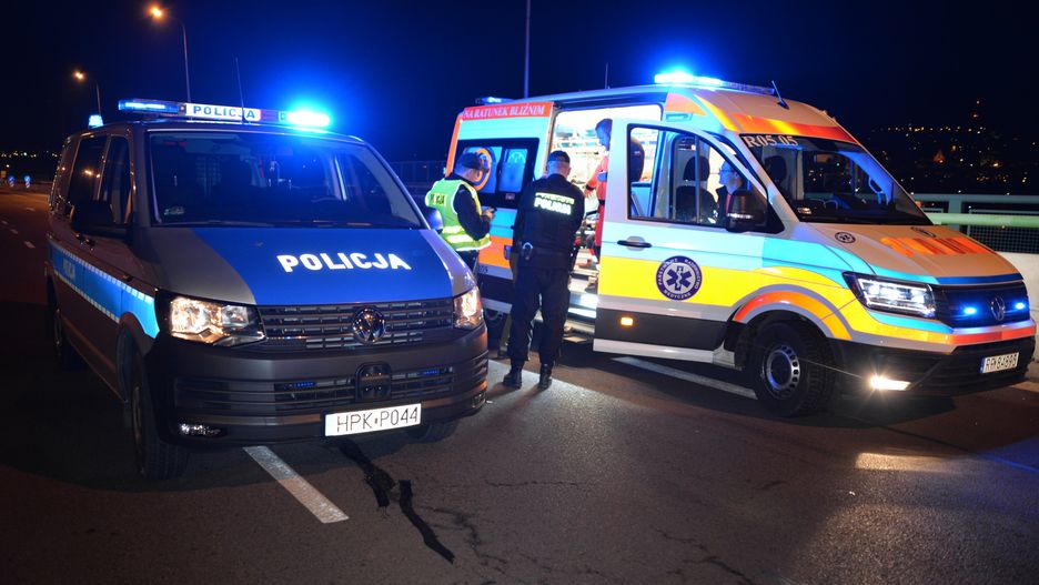 Podlasie. Zderzyły się czołowo trzy auta