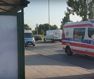 Łódź. Tragiczny wypadek. Autobus przytrzasnął kobietę, zginęła pod kołami
