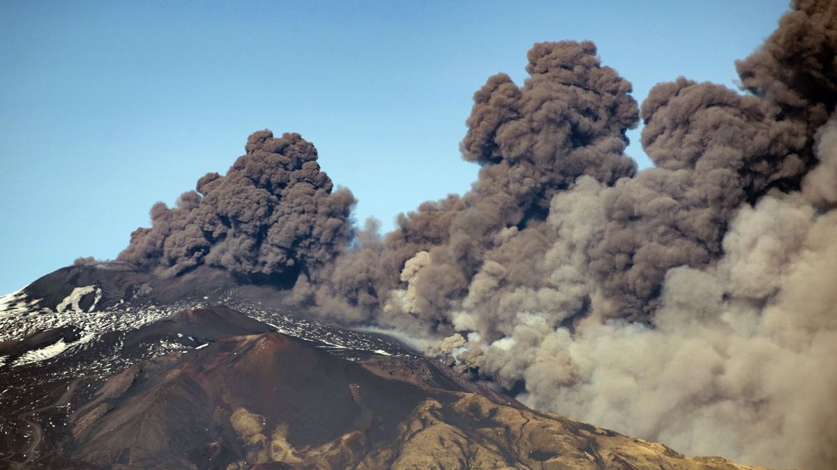 Wulkan Etna, 24 grudnia 2018