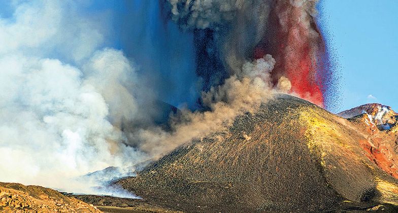 Wulkan Etna wywoła tragiczne tsunami na Morzu Śródziemnym