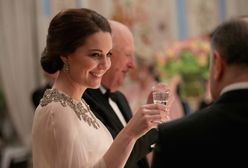 Ciężarna Kate zachwyca na balu na norweskim dworze królewskim. Zadała szyku